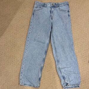 H&M Kids baggy Light Wash Straight Leg Jeans